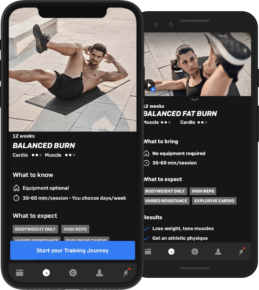 37 15 Minute Bau5 workout app review for Six Pack